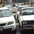 Taxistas protestan frente a Soptravi