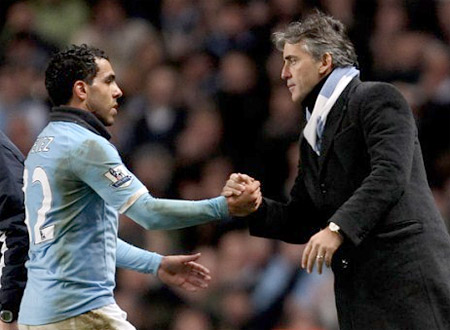 Mancini podría suspender castigo a Tévez