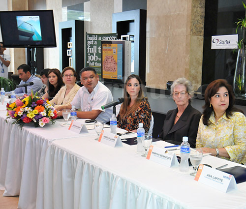 Representantes de Altia Business Park, AHM y funcionarios de gobierno dieron a conocer la feria del empleo