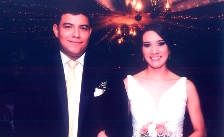 David Alejandro Ávila y Miriam Vásquez.