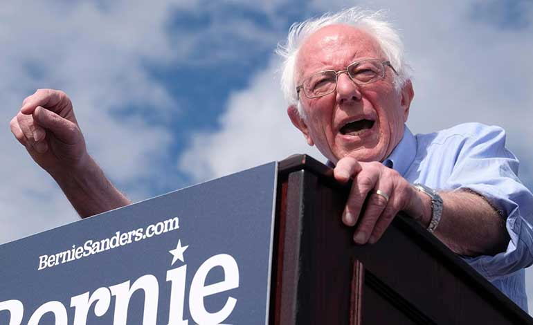 Las primarias demócratas de EEUU están "amañadas" contra Sanders, dice Trump