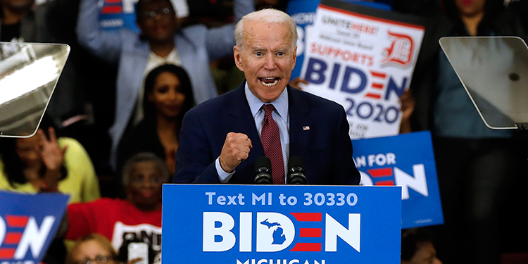Biden desiste de actos públicos de campaña para presidenciales en EEUU