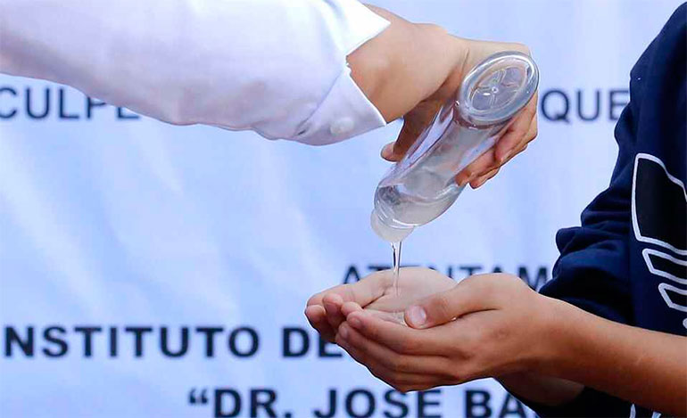 Levanta actas a 12 comercios por alza a precios al gel antibacterial 