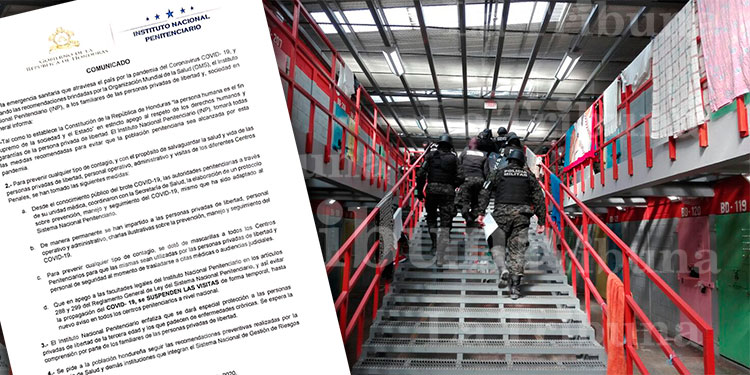 INP suspende visitas en la Penitenciaria Nacional por COVID-19 