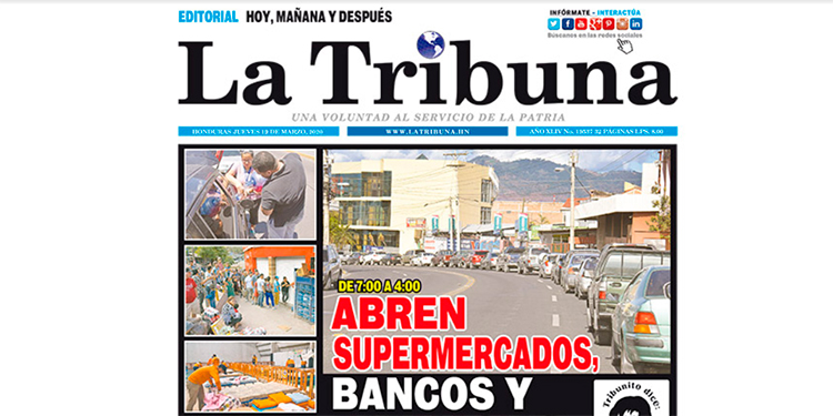 Gran aceptación de LA TRIBUNA en su versión PDF