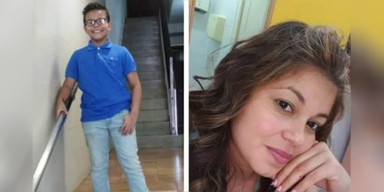 Madre de Enoc: Viajó con el corazón hecho pedazos"