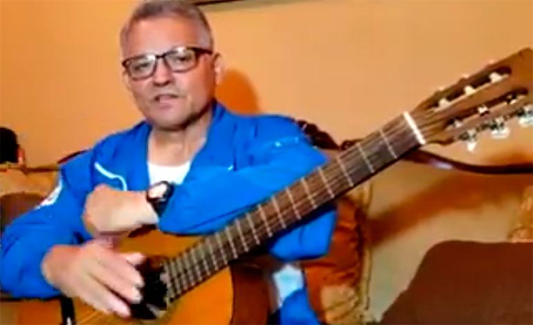 General Maldonado Galeas dedica canción a servidores públicos que luchan contra COVID-19