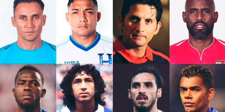 Cuatro hondureños en el 11 histórico de Centroamérica