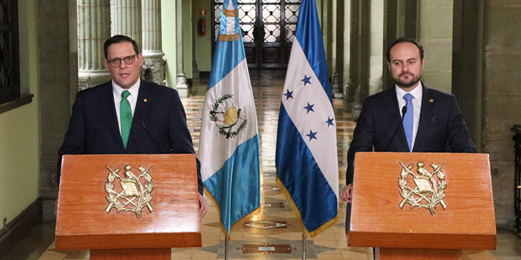 Coronavirus y Unión Aduanera en agenda Honduras-Guatemala