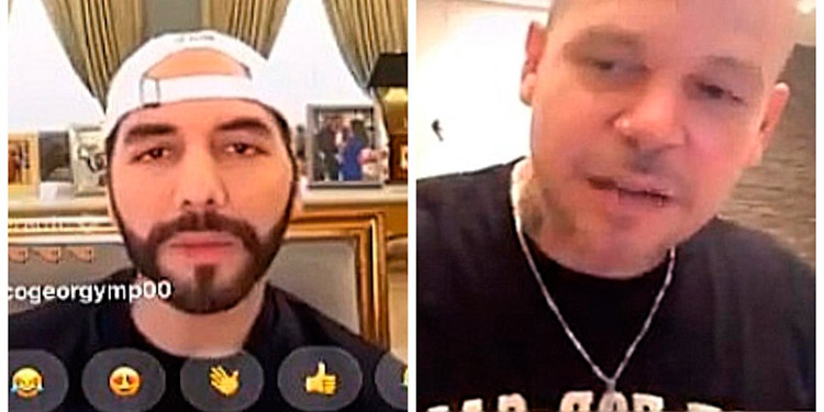 Bukele conversa en videochat con Residente sobre el coronavirus (Video)