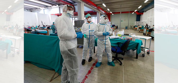 Los muertos en Italia ya son 6.820, 743 más en un día y rompe tendencia baja