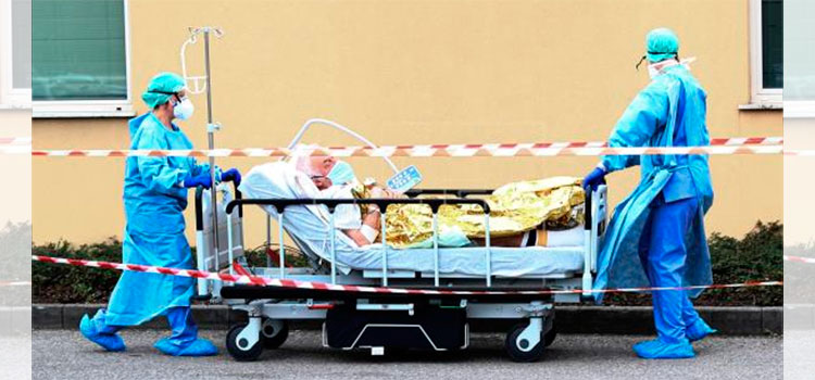 Los fallecidos por coronavirus suben a 1.266 en Italia, 250 más en un día