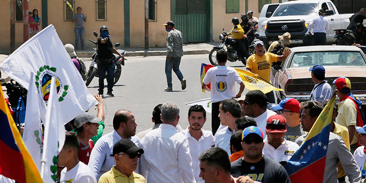 Doce miembros del Grupo de Lima afirman que el ataque a Guaidó refleja la violación de DDHH de Maduro