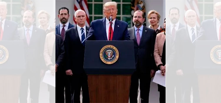 Trump declara emergencia nacional por coronavirus