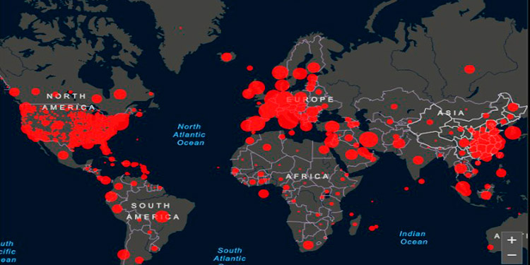 El coronavirus infecta a más de 413,000 personas en el mundo y mata a 18,433