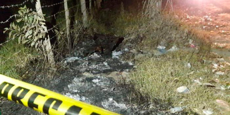 Alarma por cuerpos calcinados en SPS