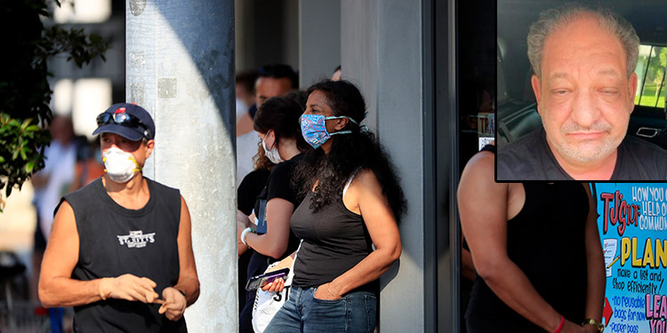 Arrestan a hombre en EEUU por amenazar con disparar a quien no lleve mascarilla