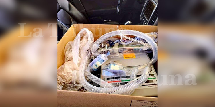 Médico hondureño residente en EEUU logra donación de 34 ventiladores mecánicos