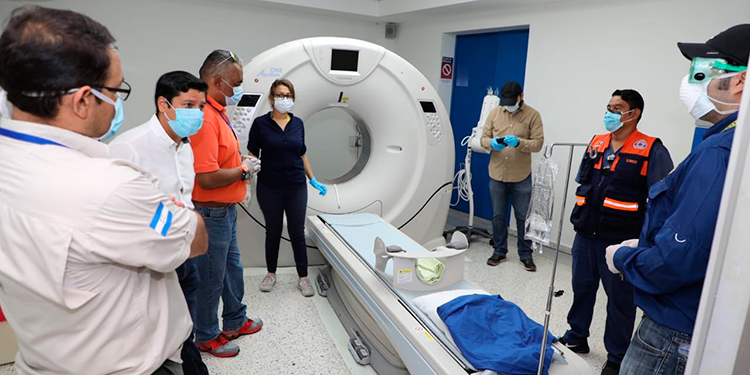 Habilitan polideportivo de la UNAH para atender pacientes con COVID-19