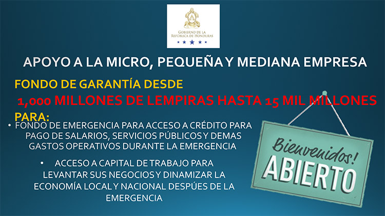 Resumen de medidas del decreto de alivio