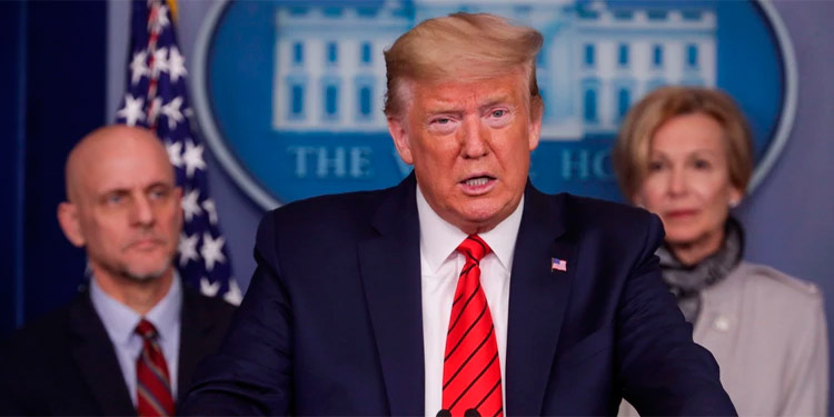 Trump advierte a estadounidenses