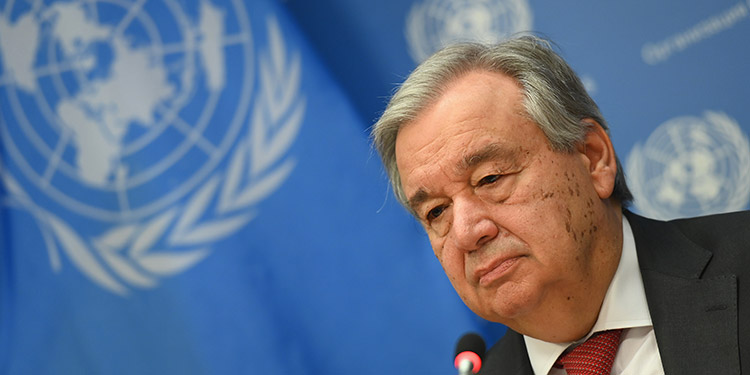 "No es el momento de reducir" el financiamiento a la OMS, advierte el jefe de la ONU