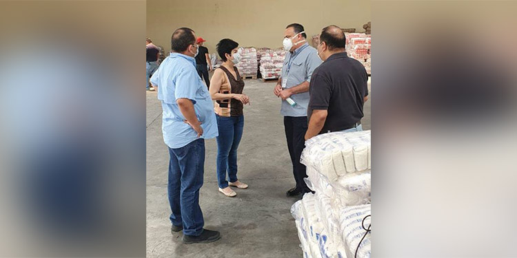 Nueva bodega de ‘Operación Honduras Solidaria’ en San Pedro Sula es supervisada
