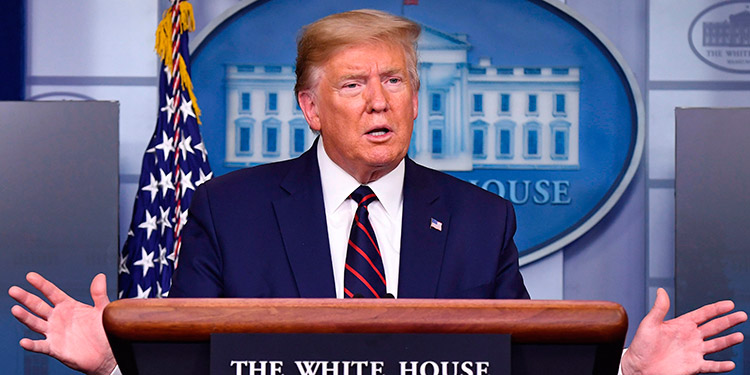 Trump exige en conferencia sobre el Líbano una investigación transparente