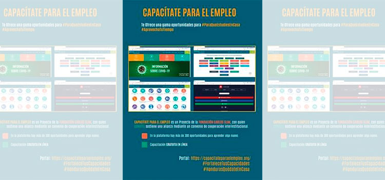 Conatel y la Fundación Carlos Slim ponen a disposición plataforma “Capacítate para el empleo” de forma gratuita
