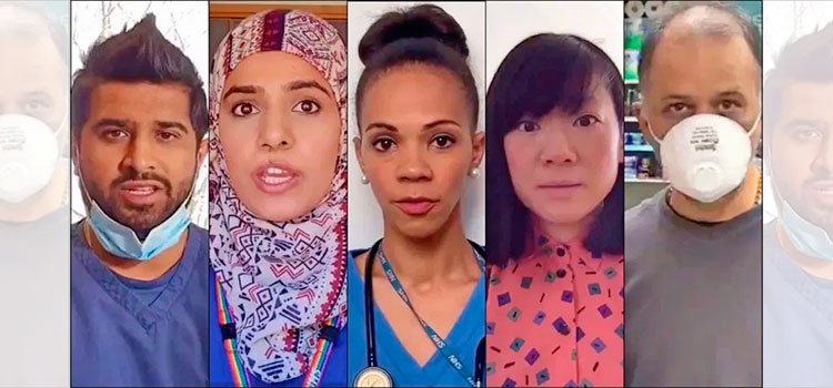 “Ahora me aplaudes”, un poético tributo a los inmigrantes en la lucha contra el coronavirus