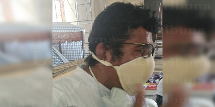 Alcalde de Choluteca sugiere usar mascarillas elaboradas de ‘brasier’ ante la escasez (Video)