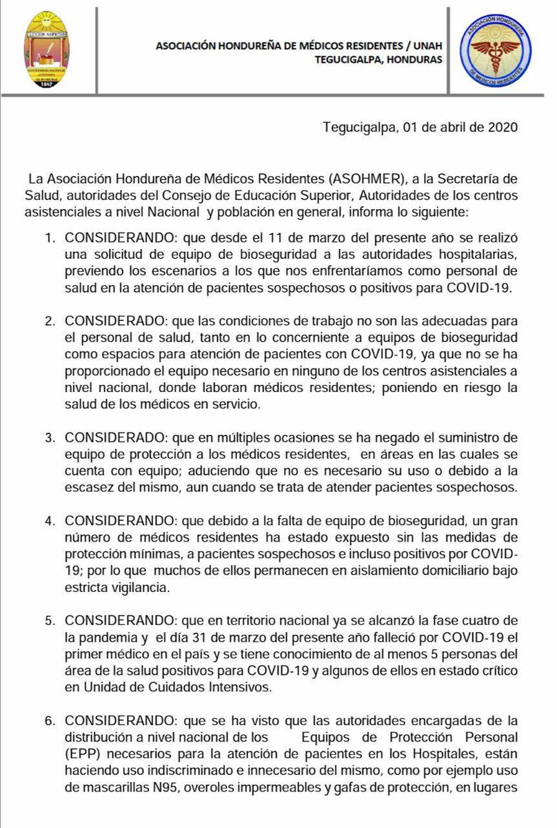 Médicos internistas, residentes y en servicio social anuncian su retiro de salas hospitalarias