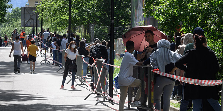 La crisis del coronavirus pone al descubierto la pobreza en Ginebra