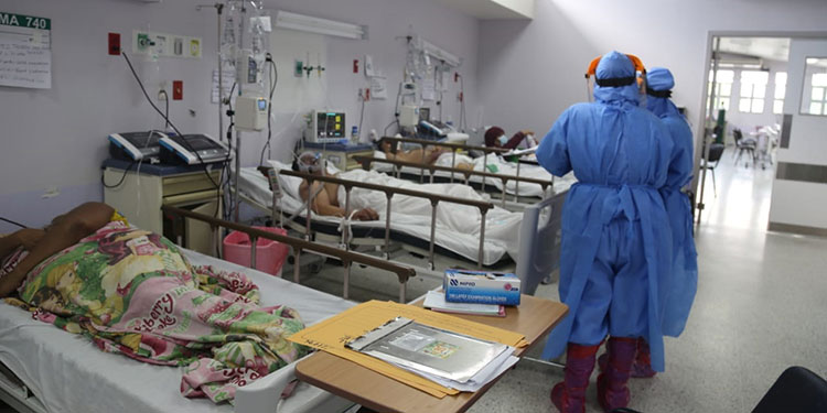 La red hospitalaria nacional está en 42% de ocupación