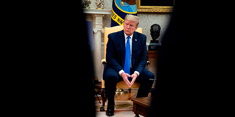 Trump da negativo por coronavirus tras el contagio de un asistente personal