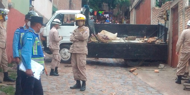 Anciana muere arrollada por una volqueta en colonia Villanueva