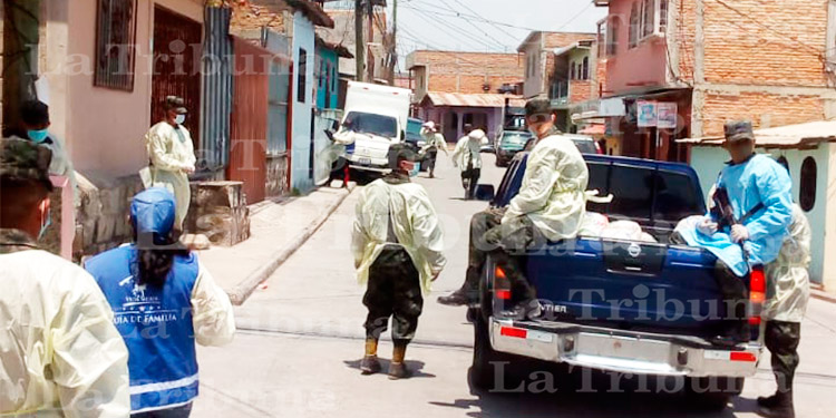 Estas son los barrios, colonias y aldeas con casos de COVID-19 en el Distrito Central