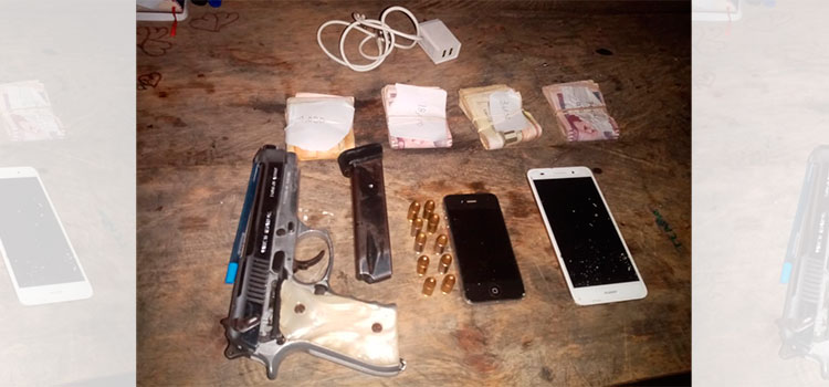 Detienen a hombre en posesión de arma y dinero en Puerto Lempira