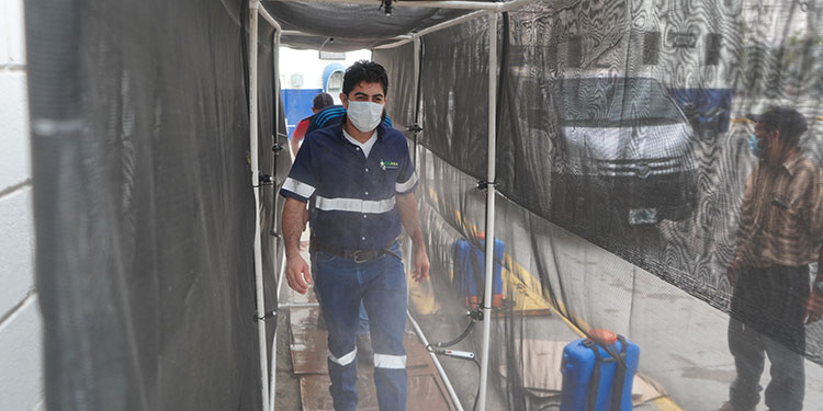 Protocolo de bioseguridad garantiza cuidado meticuloso a trabajadores positivos (Galería)