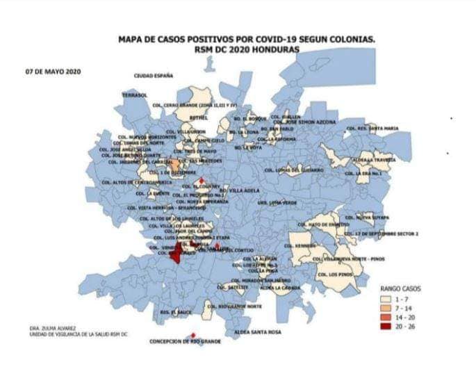Ascienden a 92 los barrios y colonias con casos positivos de COVID-19 en la capital