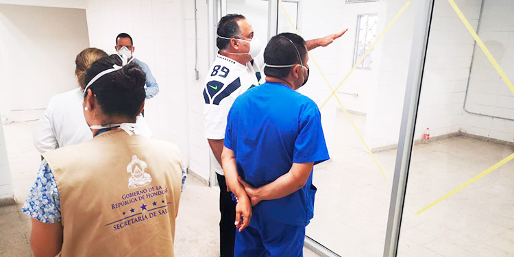 Gimnasio en SPS reúne las condiciones apropiadas para atender a pacientes con COVID-19