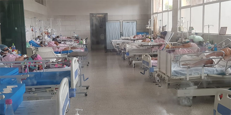 Reportan ocho muertes y nueve altas médicas de pacientes COVID-19 en El Tórax
