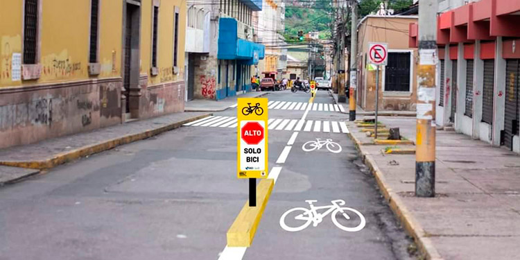 Ciclovías una opción segura y saludable en Tegucigalpa (Video)