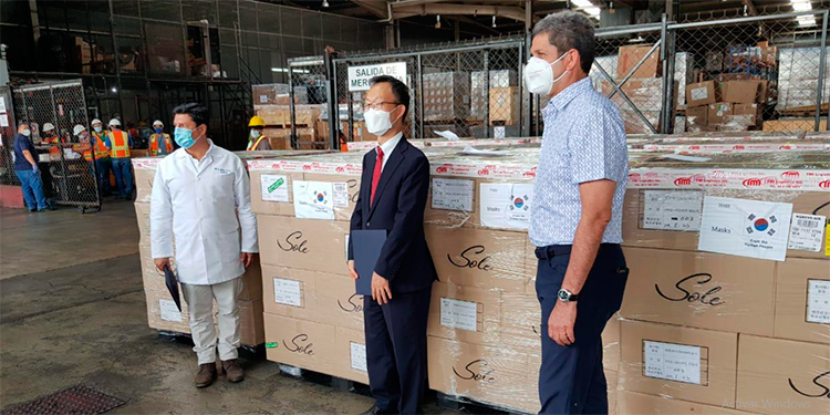Aduanas de Honduras facilita gestión de una donación de Corea del Sur