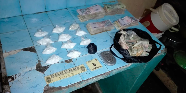 Incautan “billetón” y cocaína a 3 maleantes