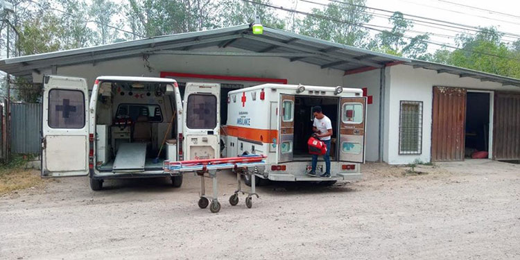 Urge reparar ambulancias de Cruz Roja Hondureña en Siguatepeque