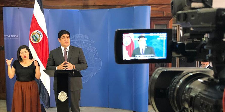 Costa Rica atraviesa la segunda ola pandémica del coronavirus