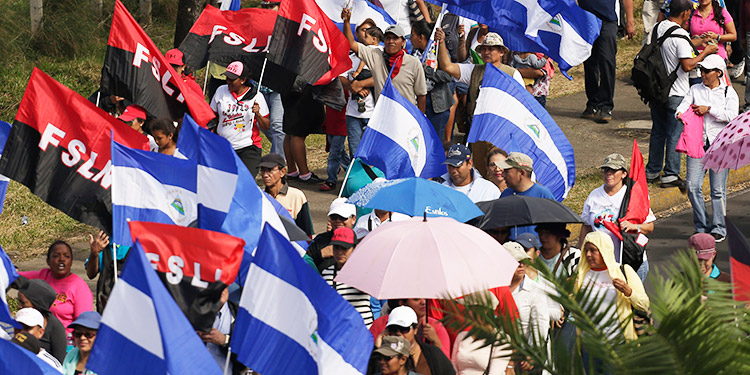 FSLN celebra efemérides de la revolución en medio de la pandemia