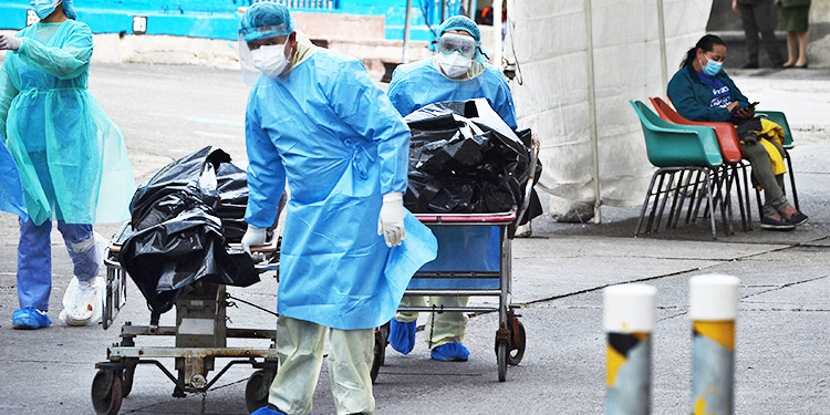 Reportan 12 muertes por COVID-19 en los primeros días del año en la capital