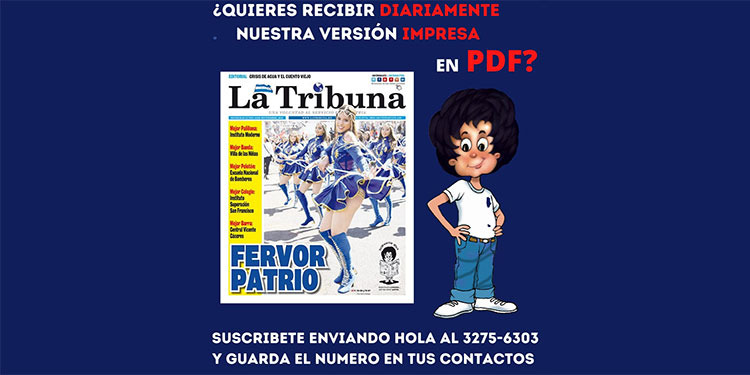 Nuestra versión impresa en PDF disponible en tu WhatsApp
